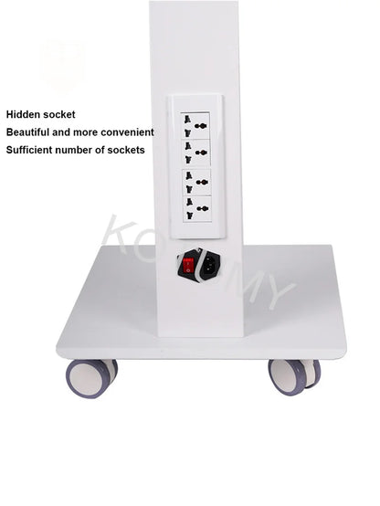 Beauty Salon Clinic Instrument Art With Socket Medical Cabinet Dental Trolley Mobile Portable Dental Trolley