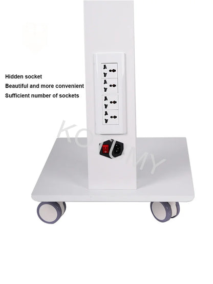 Beauty Salon Clinic Instrument Art With Socket Medical Cabinet Dental Trolley Mobile Portable Dental Trolley