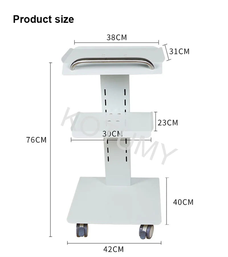 Beauty Salon Clinic Instrument Art With Socket Medical Cabinet Dental Trolley Mobile Portable Dental Trolley